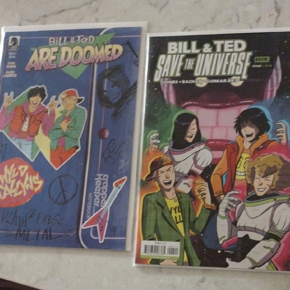 Lot Of 2 Bill & Ted Comic Books